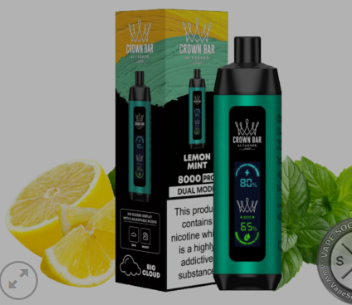 AL FAKHER CROWN BAR 8000 PRO DUAL MODE DISPOSABLE